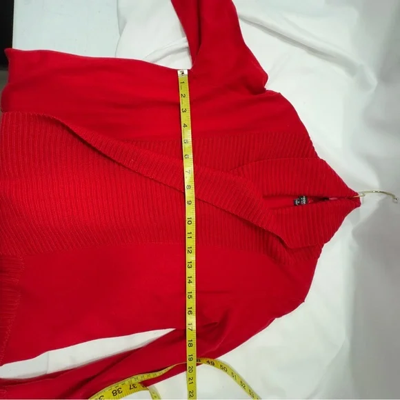 Premise Vibrant Red Open Cardigan - Picture 13 of 16